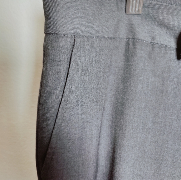 Kenneth Cole Reaction Men's Grey Flat Front Office Dress Suit Pants, Sz 38/30 - Picture 5 of 12
